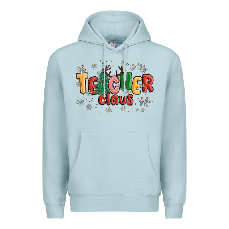 Teacher Claus Premium Hoodie by MaliasSmallBusiness | Teevron