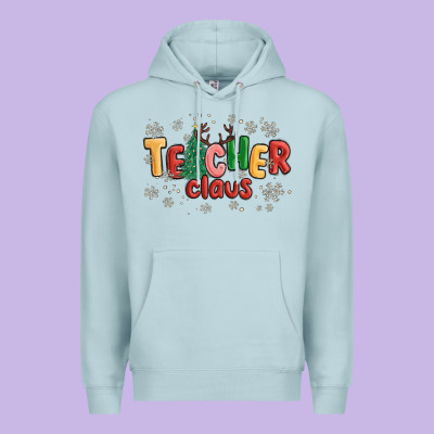 Premium Hoodie teacher claus