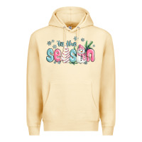 Pina Colada tis the season snowman and christmas cake Premium Hoodie - MaliasSmallBusiness