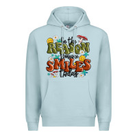 Blue Mist be the reason someone smiles today Premium Hoodie - MaliasSmallBusiness