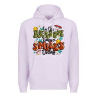 Lilac be the reason someone smiles today Premium Hoodie - MaliasSmallBusiness