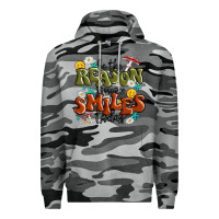 Slate Camo be the reason someone smiles today Premium Hoodie - MaliasSmallBusiness