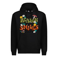 Black be the reason someone smiles today Premium Hoodie - MaliasSmallBusiness
