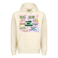 Sandshell daily bible affirmations Premium Hoodie - MaliasSmallBusiness