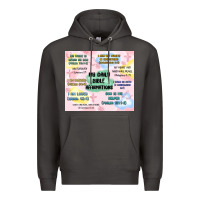Smoke daily bible affirmations Premium Hoodie - MaliasSmallBusiness