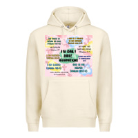 Tofu daily bible affirmations Premium Hoodie - MaliasSmallBusiness