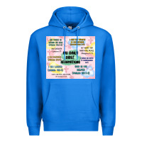 True Royal daily bible affirmations Premium Hoodie - MaliasSmallBusiness