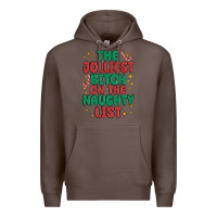 Coffee the jolliest bitch on the naughty list Premium Hoodie - MaliasSmallBusiness