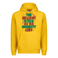 Lemon the jolliest bitch on the naughty list Premium Hoodie - MaliasSmallBusiness