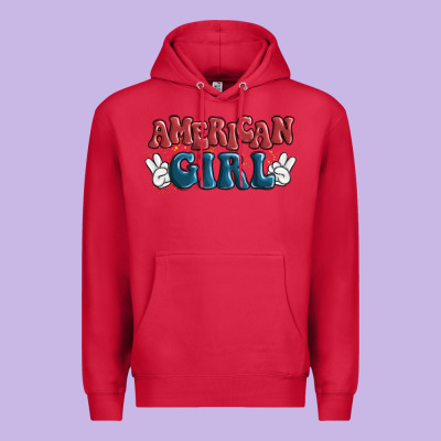 Premium Hoodie american girl