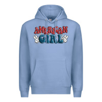 Colony Blue american girl Premium Hoodie - MaliasSmallBusiness