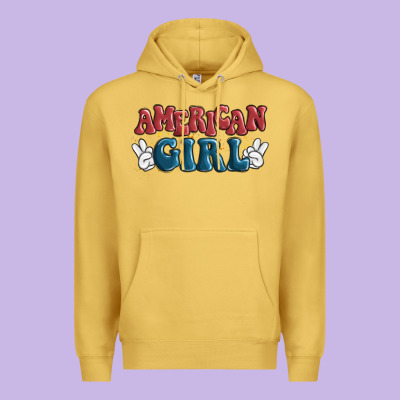 Premium Hoodie american girl