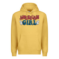 Antique Gold american girl Premium Hoodie - MaliasSmallBusiness