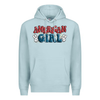 Blue Mist american girl Premium Hoodie - MaliasSmallBusiness