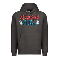 Smoke american girl Premium Hoodie - MaliasSmallBusiness