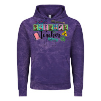Cloud Purple science teacher Vintage Hoodie - AdoDesignShop