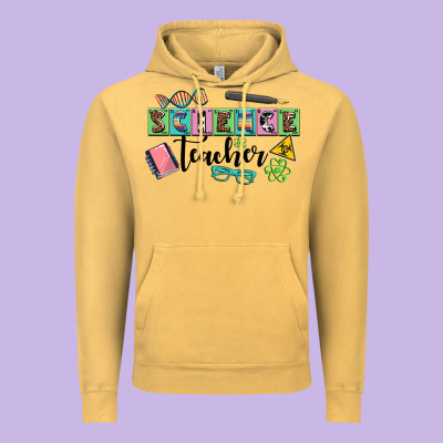 Science Teacher Vintage Hoodie Designed By Adodesignshop