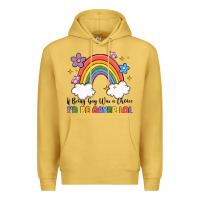 Antique Gold if being gay was a choice i'd be gayer lol Premium Hoodie - MaliasSmallBusiness