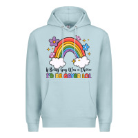 Blue Mist if being gay was a choice i'd be gayer lol Premium Hoodie - MaliasSmallBusiness