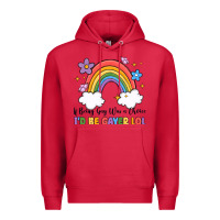 Cardinal if being gay was a choice i'd be gayer lol Premium Hoodie - MaliasSmallBusiness