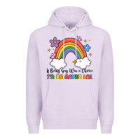 Lilac if being gay was a choice i'd be gayer lol Premium Hoodie - MaliasSmallBusiness
