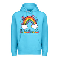 Ocean Blue if being gay was a choice i'd be gayer lol Premium Hoodie - MaliasSmallBusiness