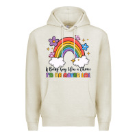 Oatmeal Heather if being gay was a choice i'd be gayer lol Premium Hoodie - MaliasSmallBusiness