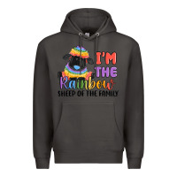 Smoke i'm the rainbow sheep of the family Premium Hoodie - MaliasSmallBusiness