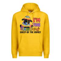 Lemon i'm the rainbow sheep of the family Premium Hoodie - MaliasSmallBusiness