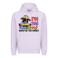 Lilac i'm the rainbow sheep of the family Premium Hoodie - MaliasSmallBusiness