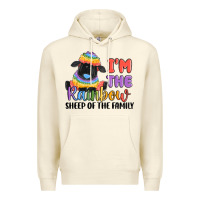 Sandshell i'm the rainbow sheep of the family Premium Hoodie - MaliasSmallBusiness