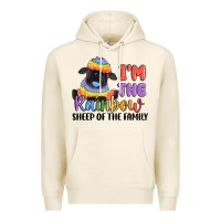 Tofu i'm the rainbow sheep of the family Premium Hoodie - MaliasSmallBusiness