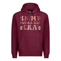 Burgundy in my nutcracker era Premium Hoodie - MaliasSmallBusiness