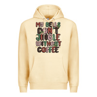 Pina Colada my bells don't jingle without coffee Premium Hoodie - MaliasSmallBusiness
