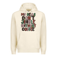 Tofu my bells don't jingle without coffee Premium Hoodie - MaliasSmallBusiness