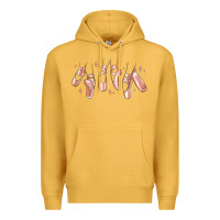 Mustard ballerina ballet shoes Premium Hoodie - MaliasSmallBusiness