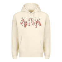 Sandshell ballerina ballet shoes Premium Hoodie - MaliasSmallBusiness