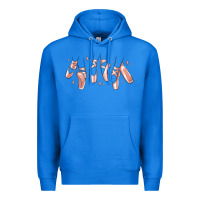 True Royal ballerina ballet shoes Premium Hoodie - MaliasSmallBusiness