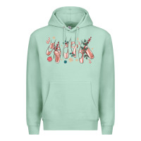 Seafoam christmas ballerina shoes Premium Hoodie - MaliasSmallBusiness