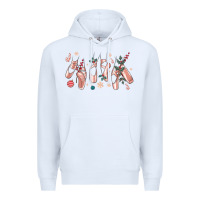 White christmas ballerina shoes Premium Hoodie - MaliasSmallBusiness