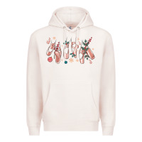 Pale Pink christmas ballerina shoes Premium Hoodie - MaliasSmallBusiness