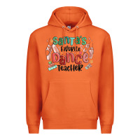 Carrot santa's favorite dance teacher Premium Hoodie - MaliasSmallBusiness