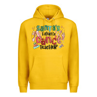 Lemon santa's favorite dance teacher Premium Hoodie - MaliasSmallBusiness