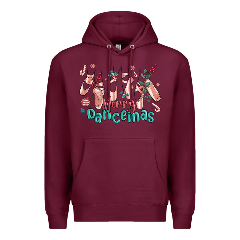 Merry Dancemas Christmas Ballet Premium Hoodie by MaliasSmallBusiness | Teevron