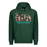 Sports Green merry dancemas christmas ballet Premium Hoodie - MaliasSmallBusiness