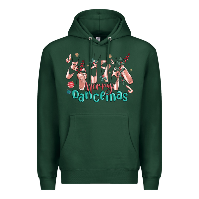 Merry Dancemas Christmas Ballet Premium Hoodie by MaliasSmallBusiness | Teevron
