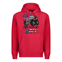 Cardinal all american boy Premium Hoodie - MaliasSmallBusiness