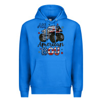 True Royal all american boy Premium Hoodie - MaliasSmallBusiness
