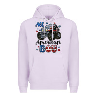 Lilac all american boy Premium Hoodie - MaliasSmallBusiness
