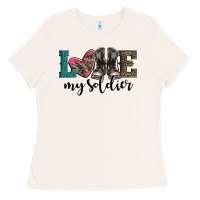 Bone armed forces day love my soldier Ladies Tee - Artiststas